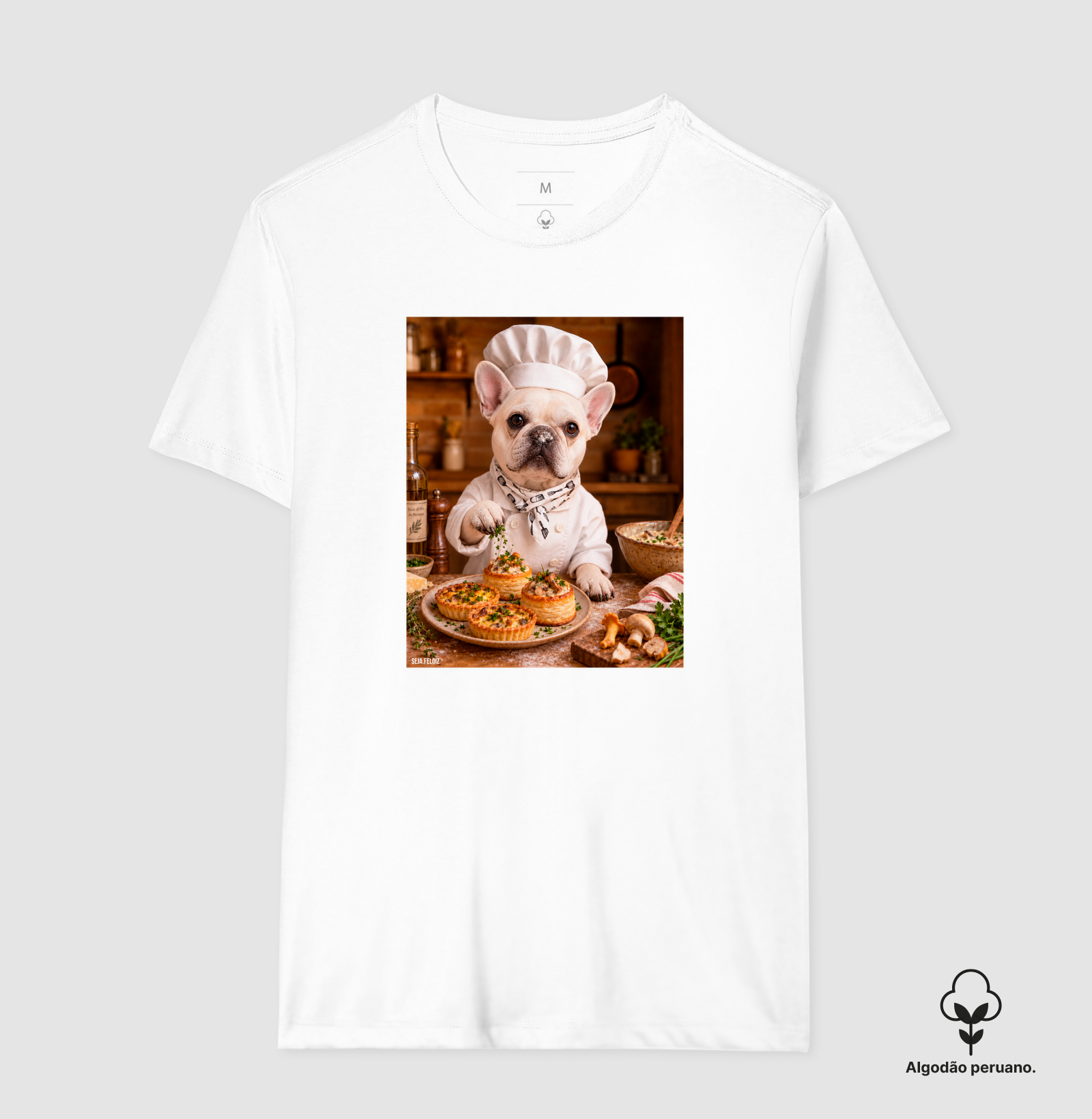 Frenchie Chef à Française 🇫🇷🐾Branco - Imagem 5