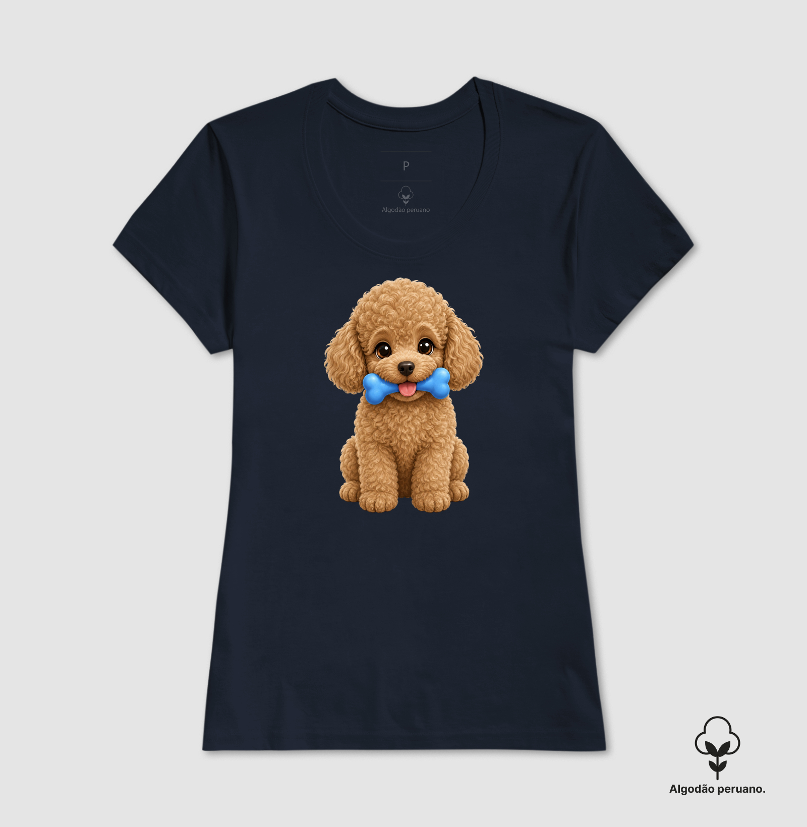 Poodle Marrom - Desenho Infantil - Imagem 5