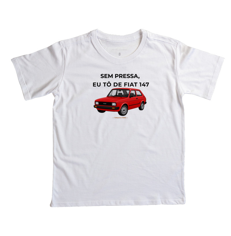 Sem pressa, eu tô de Fiat 147 - vermelho - Imagem 2