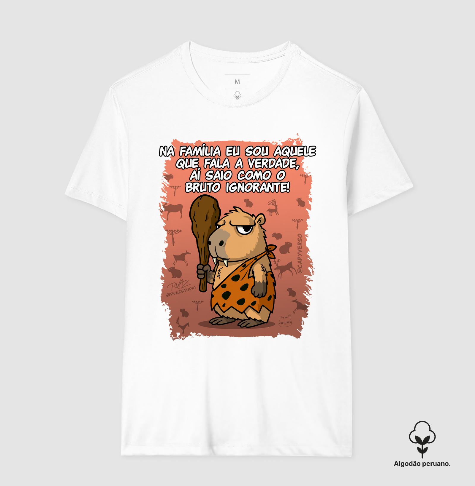 Camiseta Capivara Ignorante - Imagem 3