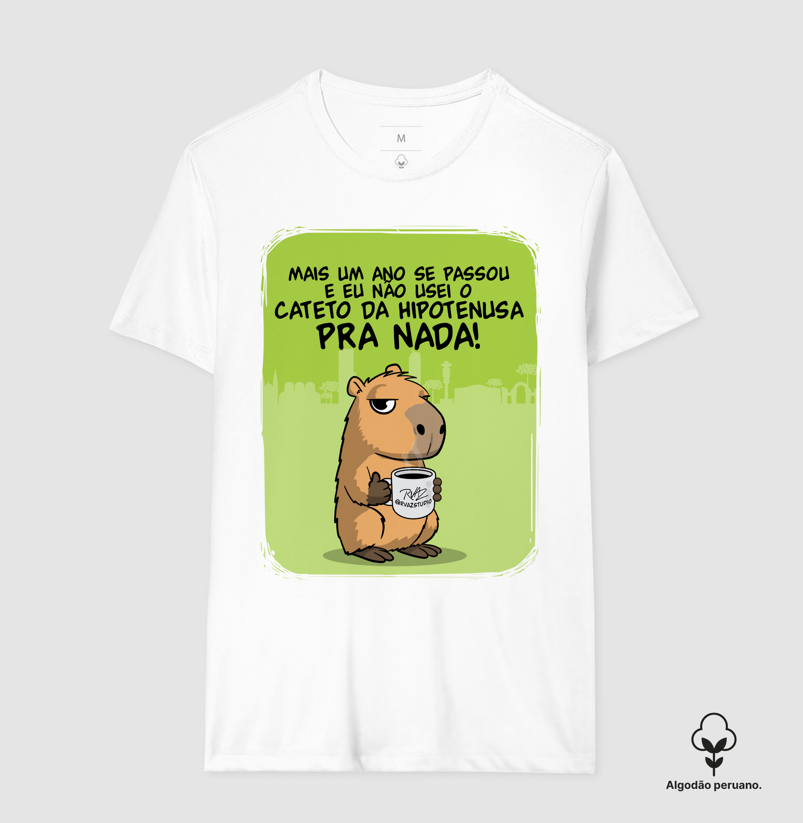 Camiseta Capivara Cateto da Hipotenusa - Imagem 5