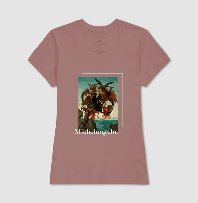 Camiseta Michelangelo Demônios  - Imagem 13