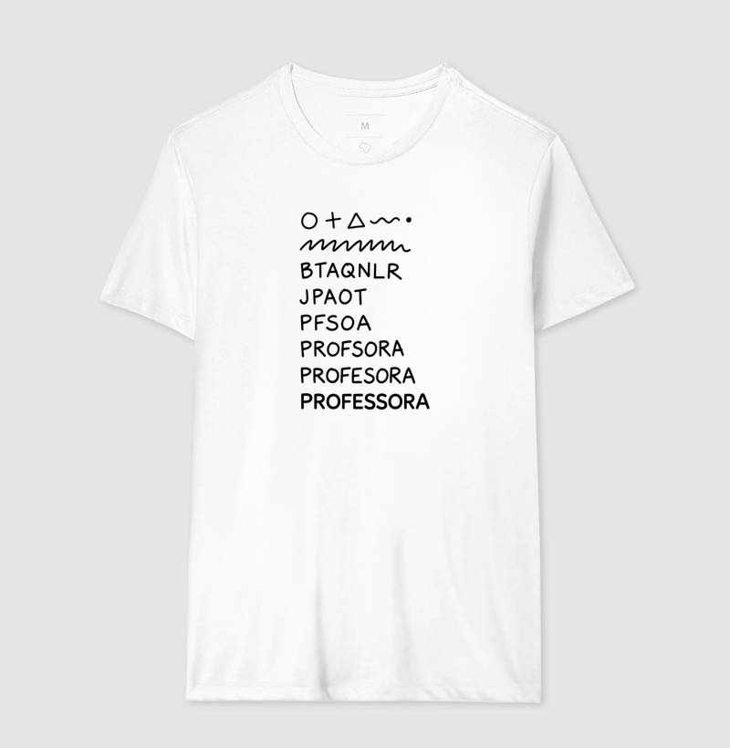Camiseta | Níveis de Escrita  - Imagem 4