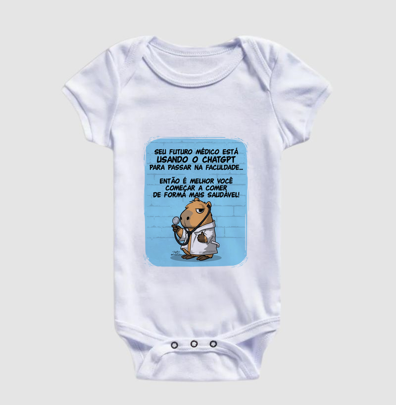 Camiseta Capivara Médico - Imagem 3