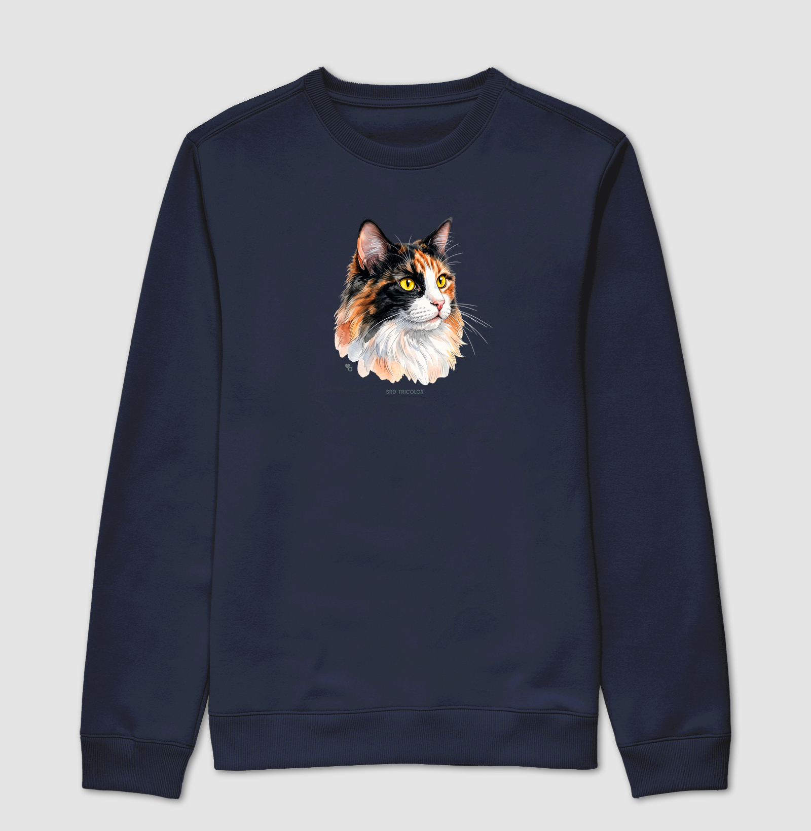 Gatos - SRD Tricolor - Moletom Suéter - Imagem 7