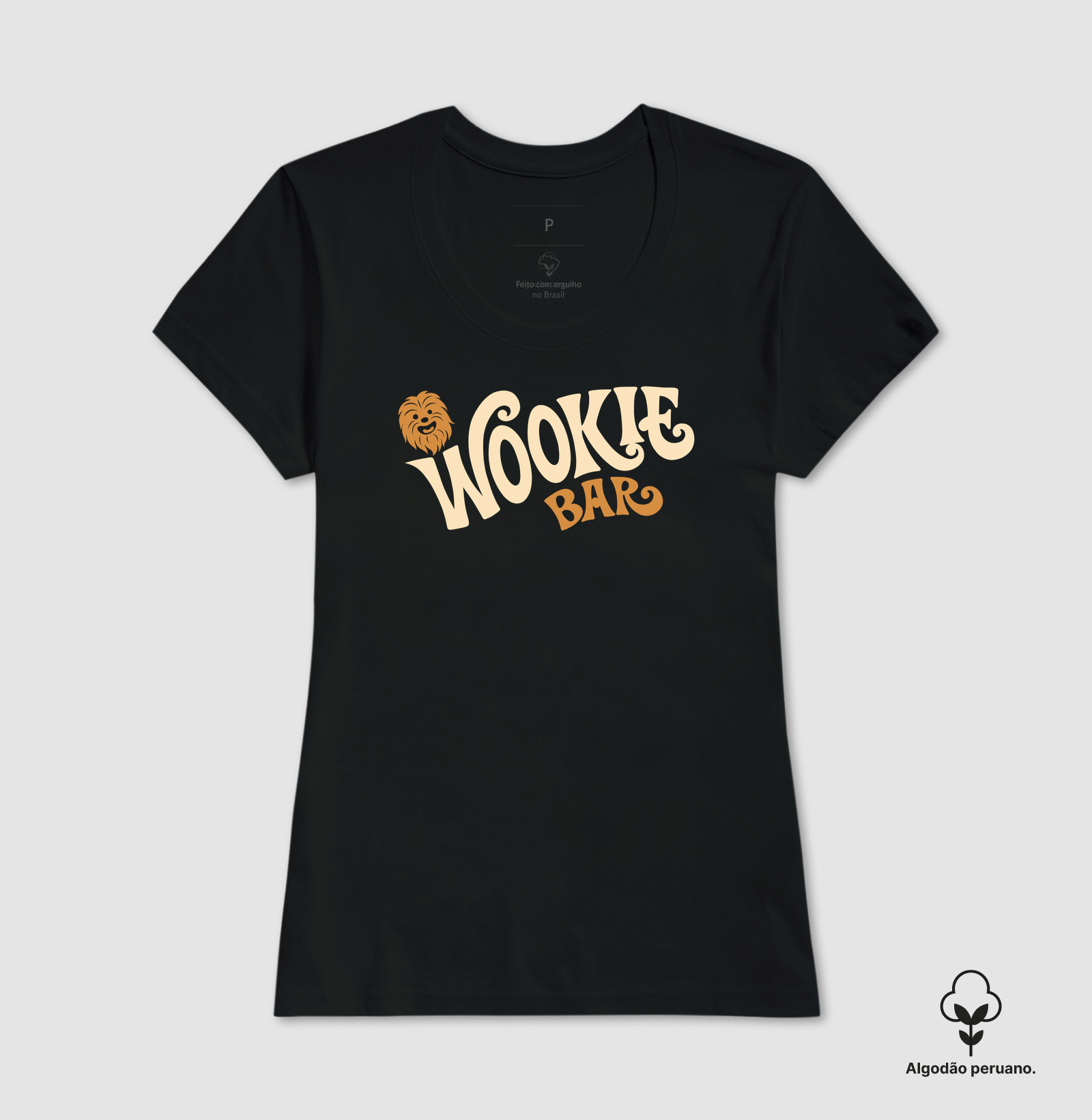 Camiseta Algodão Peruano Barra Wookiee - Imagem 3