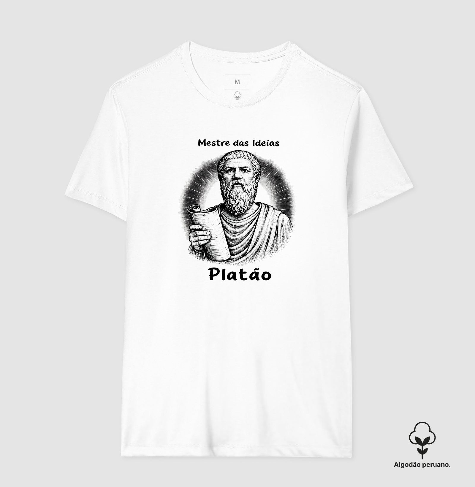 Platão • Mestre das Ideias (algodão peruano) - Imagem 8