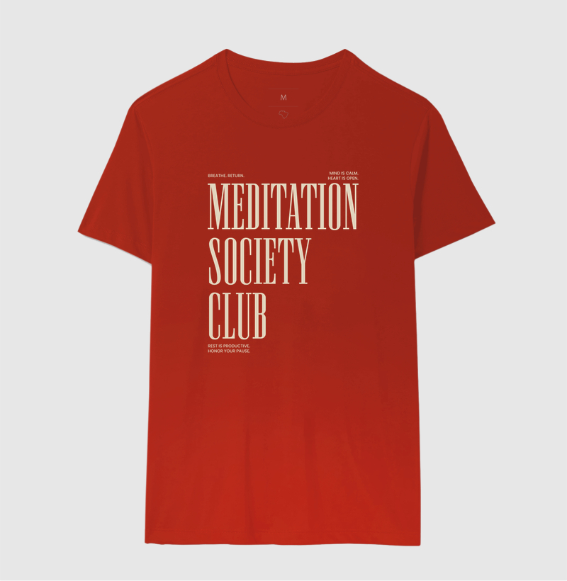 Camiseta - Meditation Society Club - Imagem 12