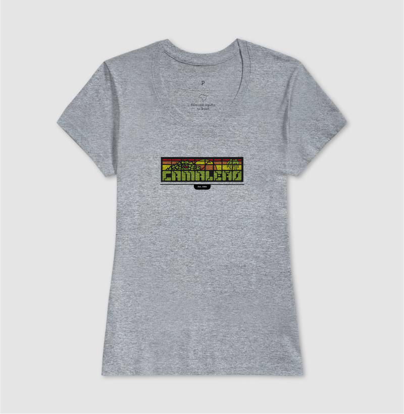 Camiseta Feminina Camaleão - Marca 1984 - Imagem 5