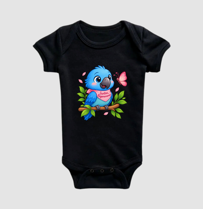 Body Infantil - Ararinha Azul - Imagem 5