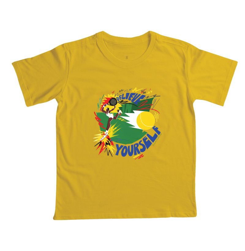 Camiseta Padel Believe In Yourself Retrô - Imagem 4