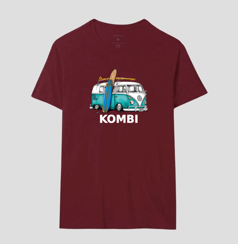 Kombi Surf Beach - VW Vintage Verde e Pranchas - Estilo Surfista Retrô - Imagem 12