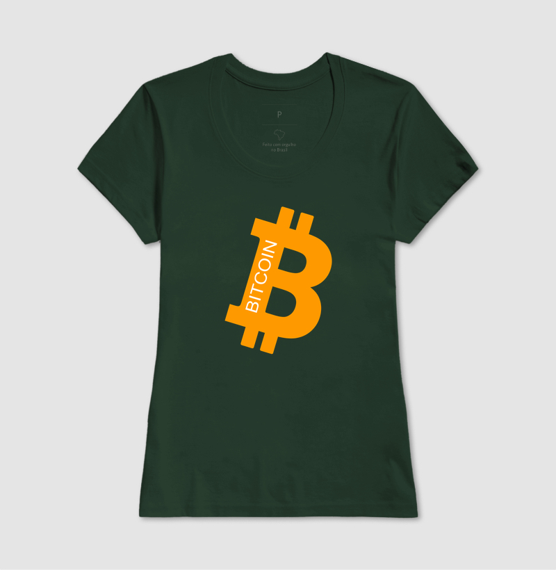 Camiseta Bitcoin Logo Grande - Imagem 13