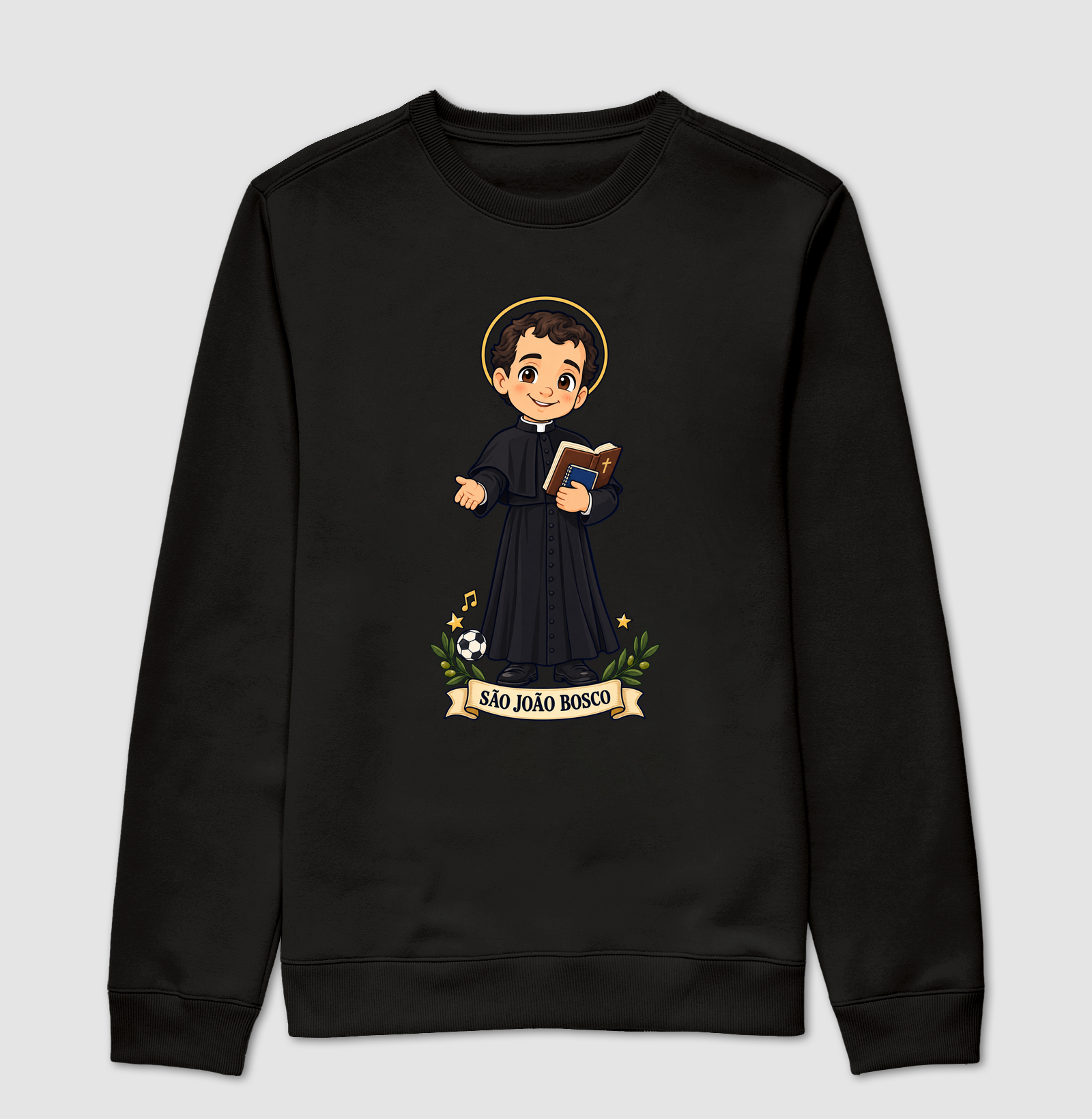 São João Bosco estilo chibi - Imagem 4