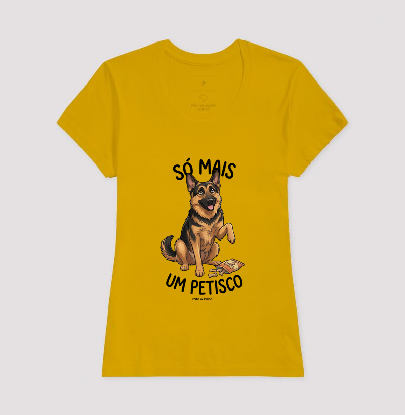 CAMISETA PASTOR ALEMÃO PETISCO - Imagem 15