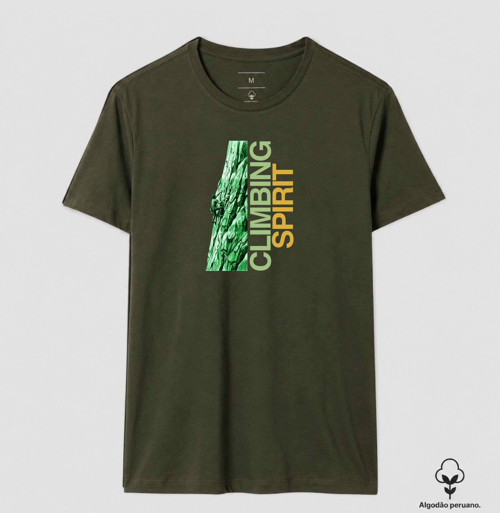 Camiseta Falésia & Magnésio | Climbing Spirit - Imagem 3