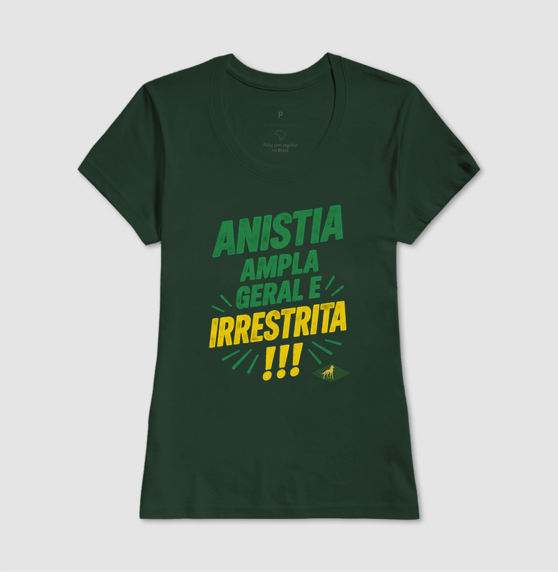 Camiseta Anistia Ampla, Geral e Irrestrita | Manifesto - Imagem 10