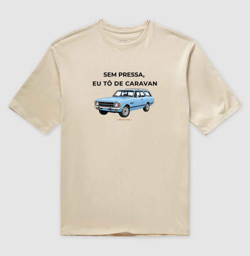 Sem pressa, eu tô de Caravan - azul claro - Imagem 3