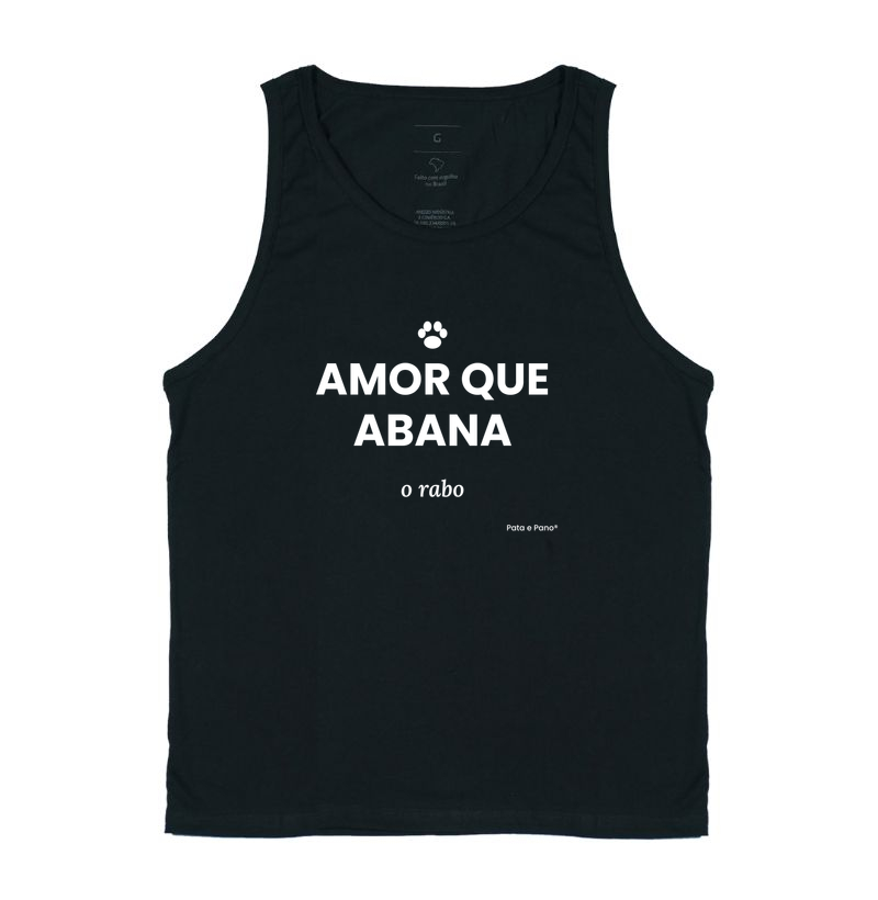CAMISETA  - AMOR QUE ABANA O RABO - Imagem 3