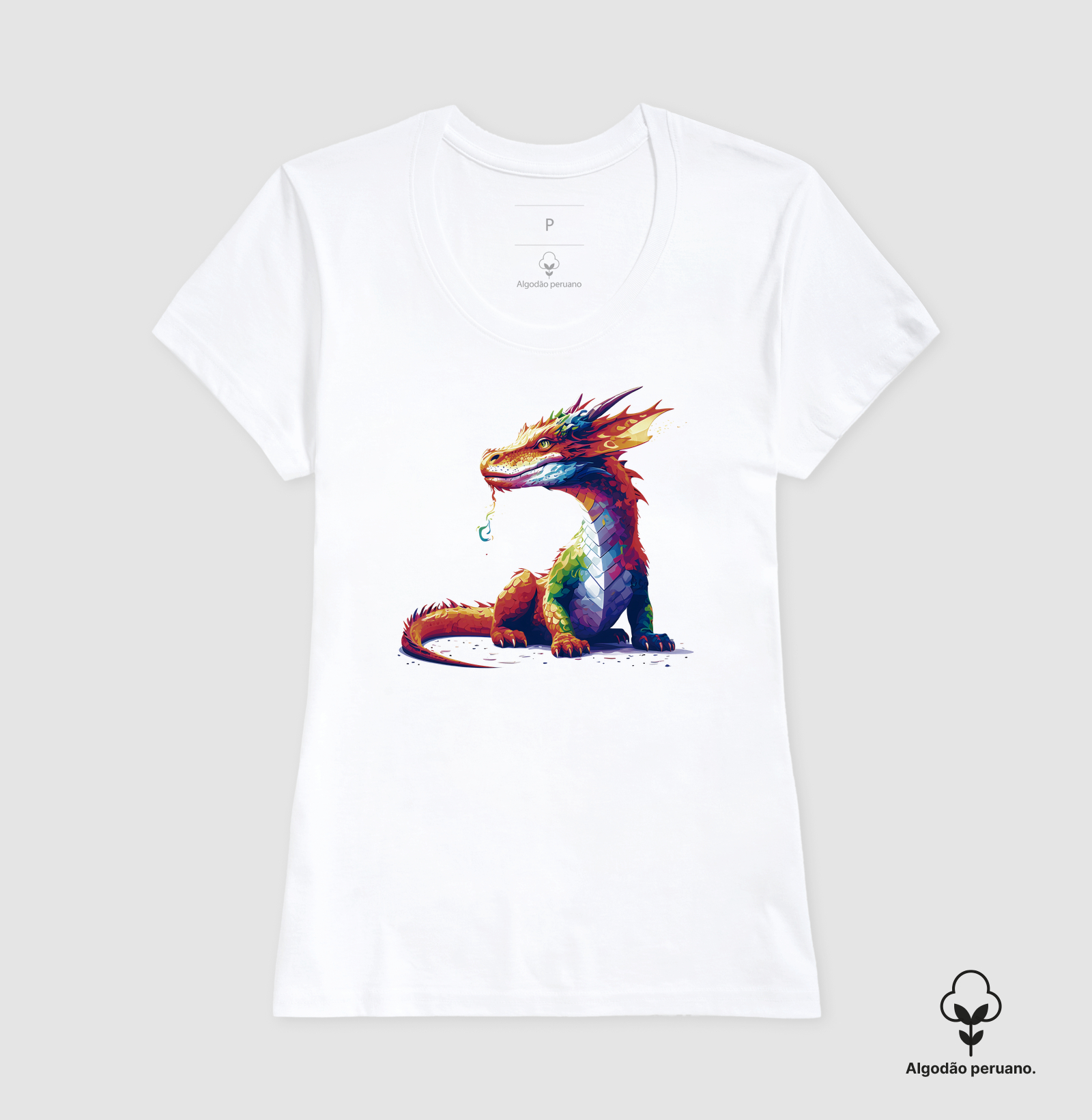 Camiseta Algodão Peruano Fúria Cromática - Imagem 3