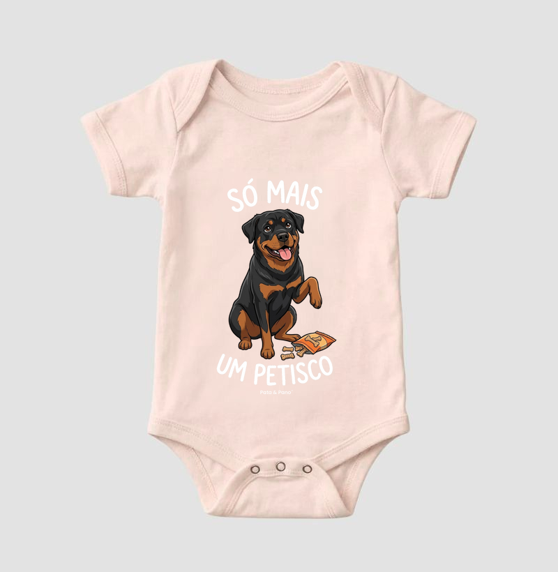 BODY BEBÊ ROTTWEILER PETISCO - Imagem 5