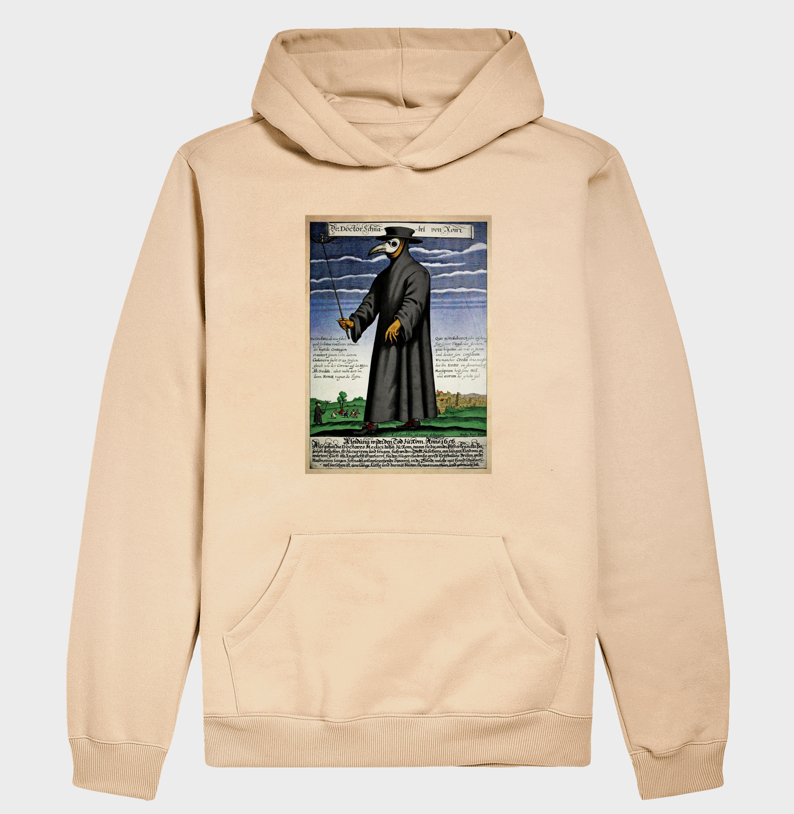 Moletom Hoodie Médico da Peste, 1653 - Imagem 4