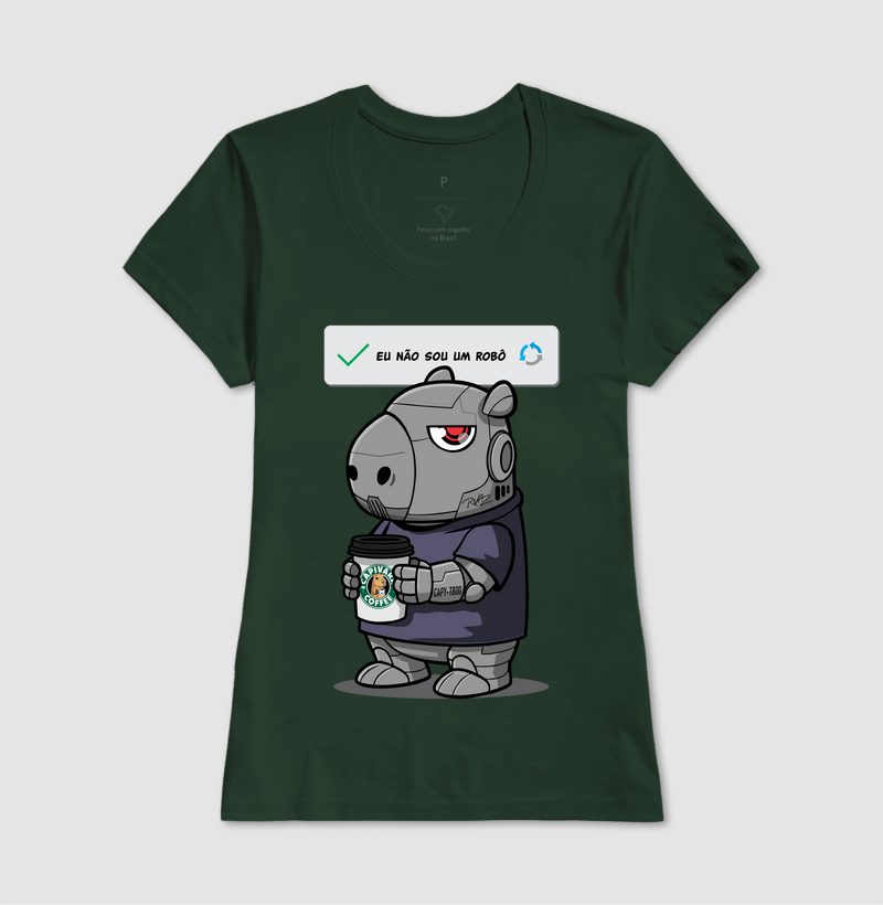Camiseta Capivara Robô - Imagem 13