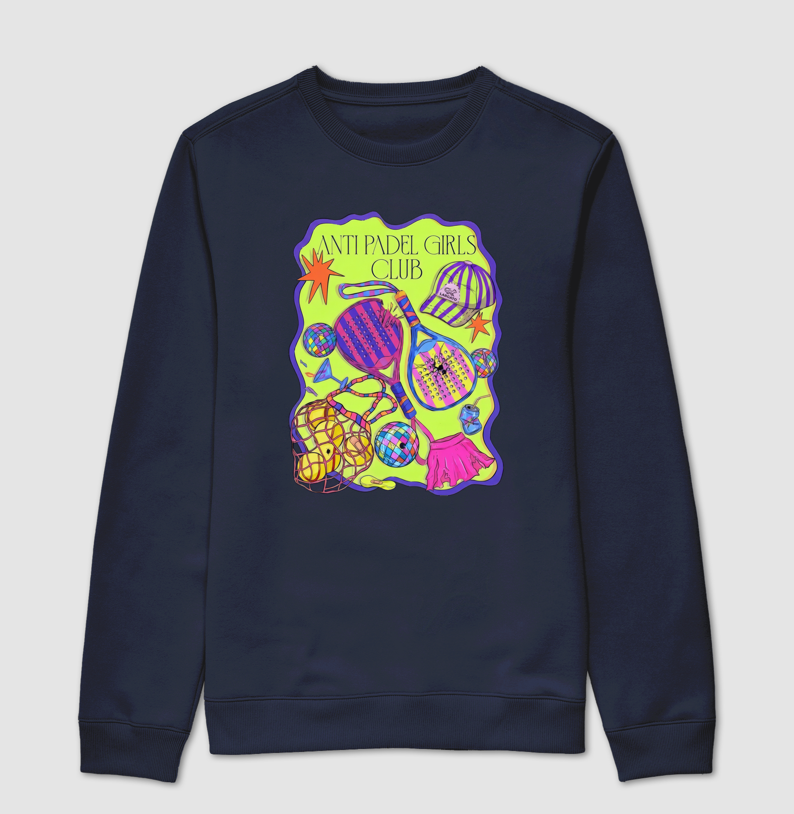 Camiseta Feminina Anti Padel Girls Club Retrô - Imagem 5
