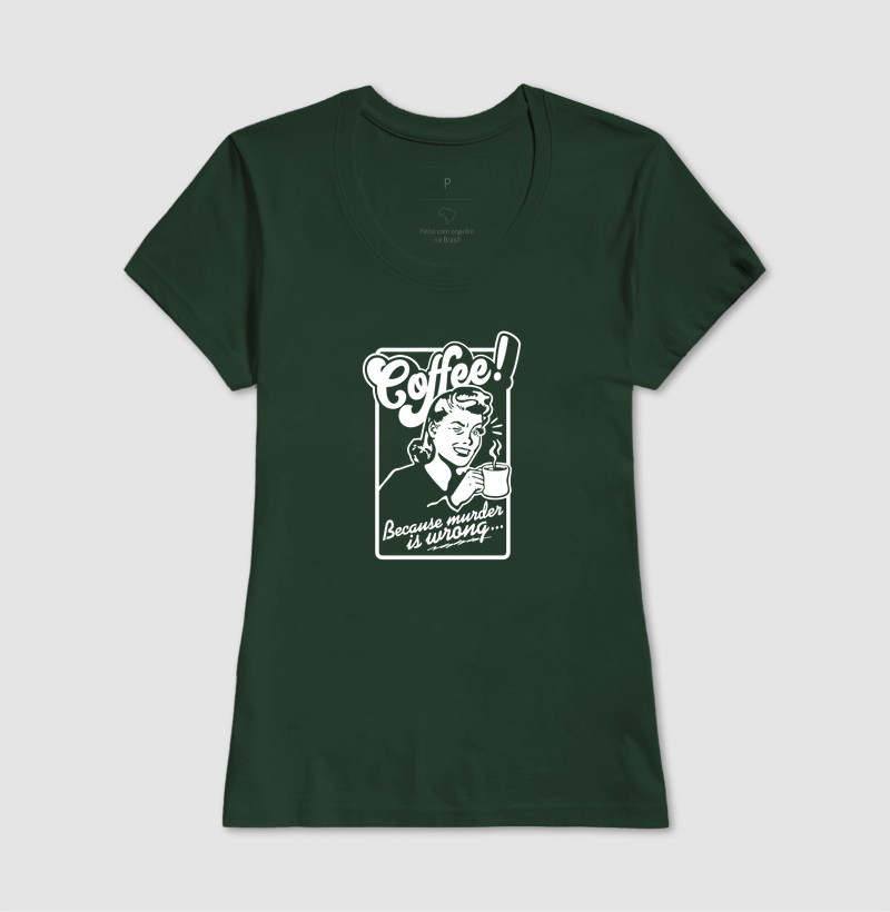 Camiseta Coffee Mulher - Imagem 9