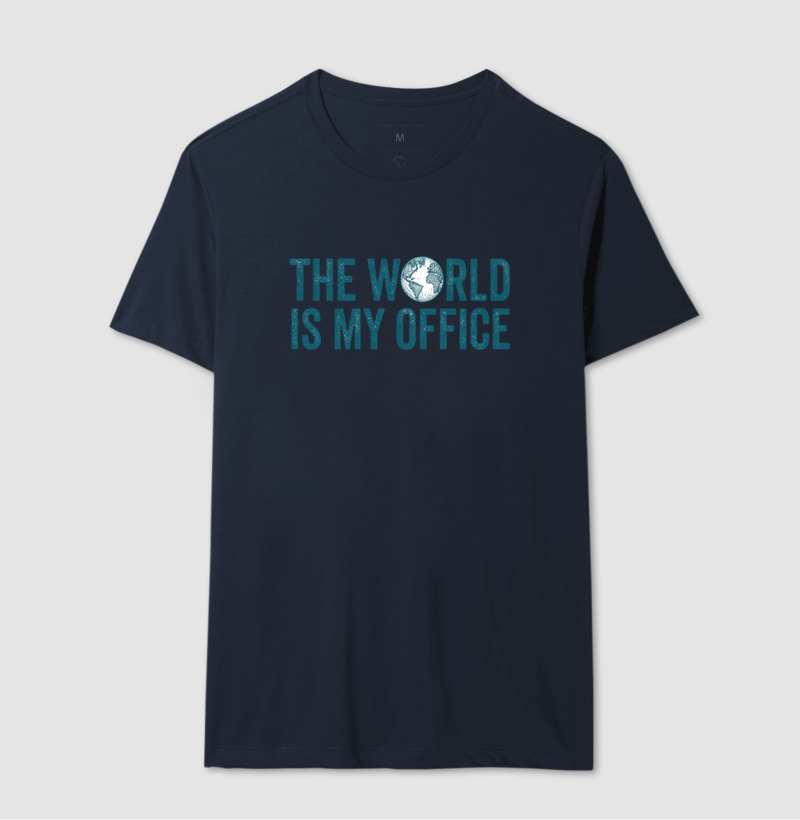 The World is my Office - letra colorida - Imagem 8