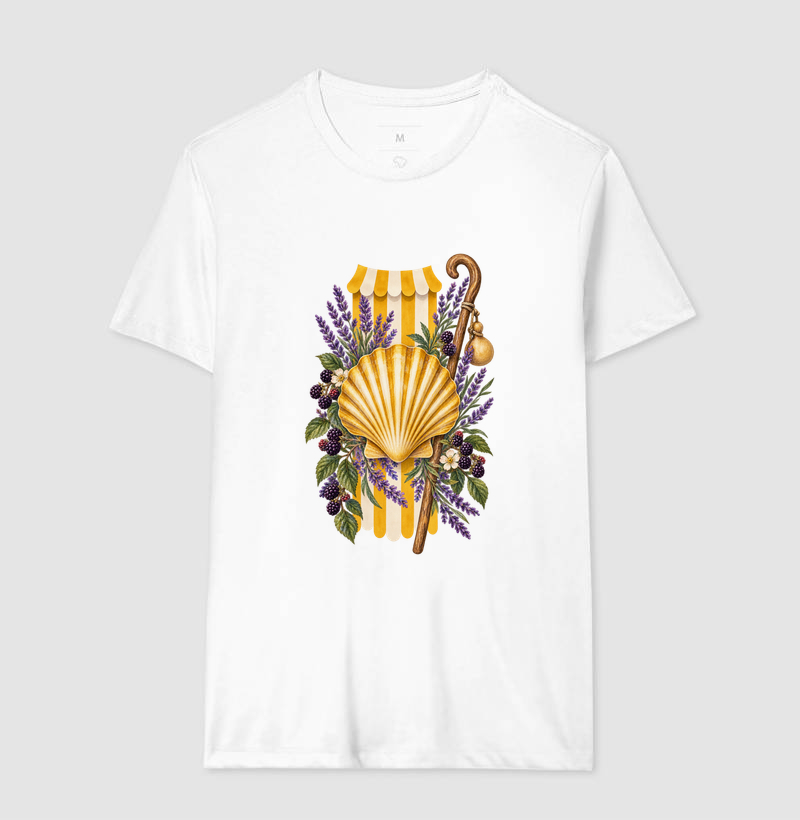 Caminho de Santiago — A Vieira e Flores de Lavanda - Imagem 4