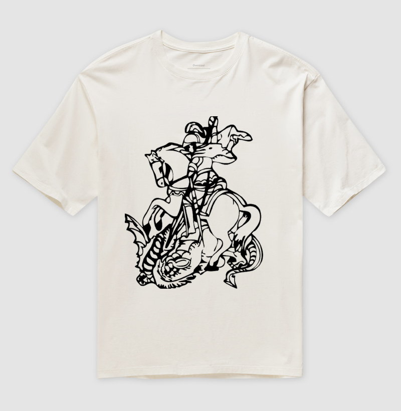Ogum: Armadura Divina - Camiseta Oversized