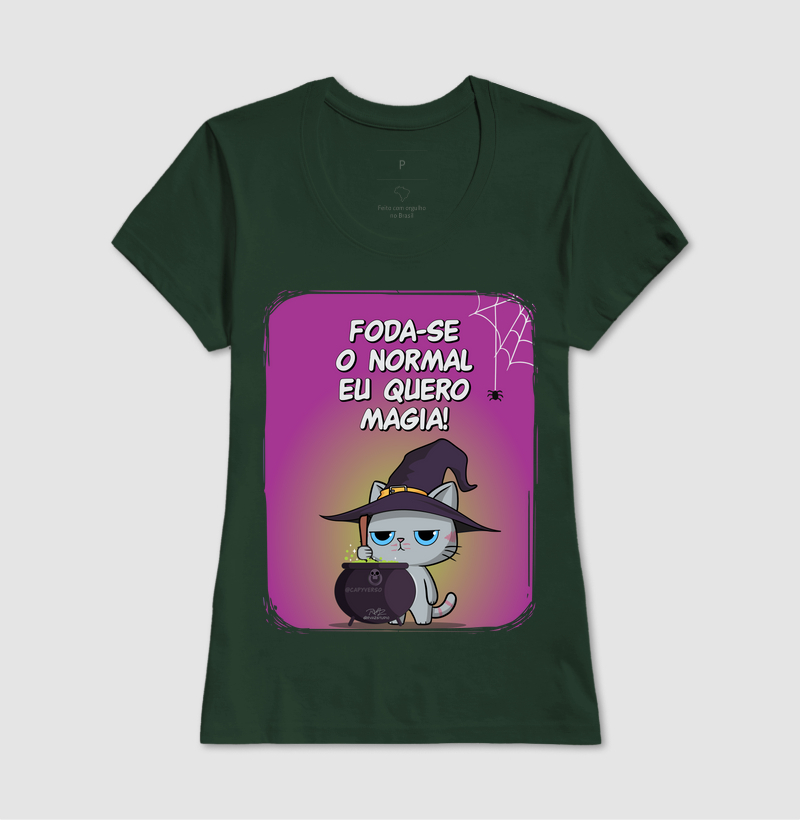 Camiseta Gato Sincero Magia - Imagem 13