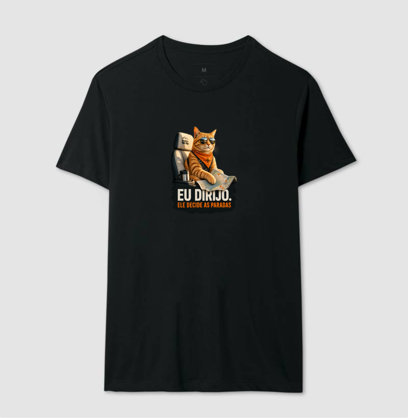 Eu Dirijo. Ele Decide as Paradas — Gato Laranja - Imagem 2