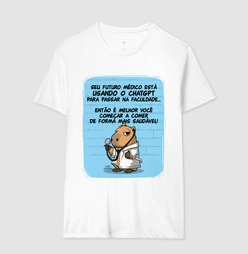Camiseta Capivara Médico - Imagem 4