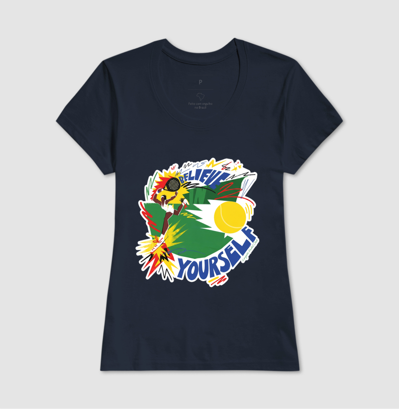 Camiseta Padel Believe in Yourself Smash - Imagem 5