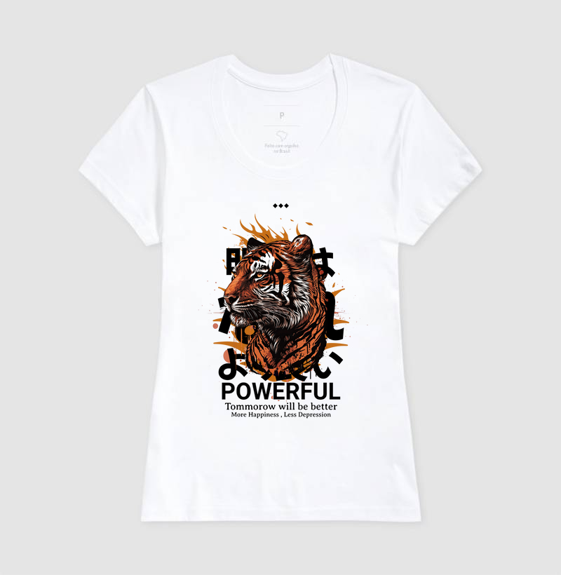 Camiseta Tigre Powerful - Imagem 5