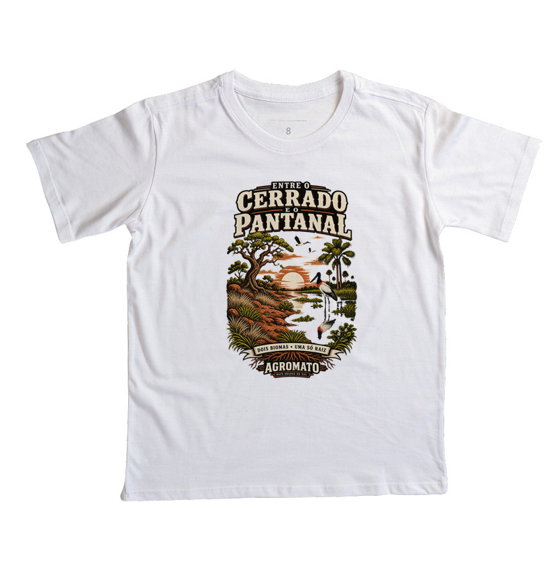 Camiseta Entre o Cerrado e o Pantanal - Imagem 6