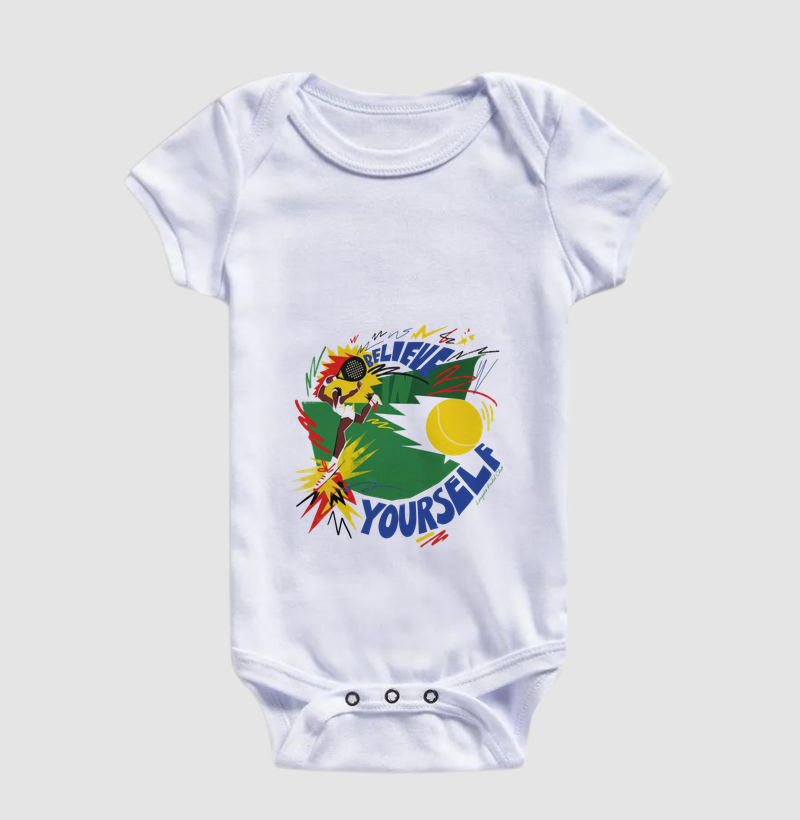 Camiseta Padel Believe In Yourself Retrô - Imagem 3