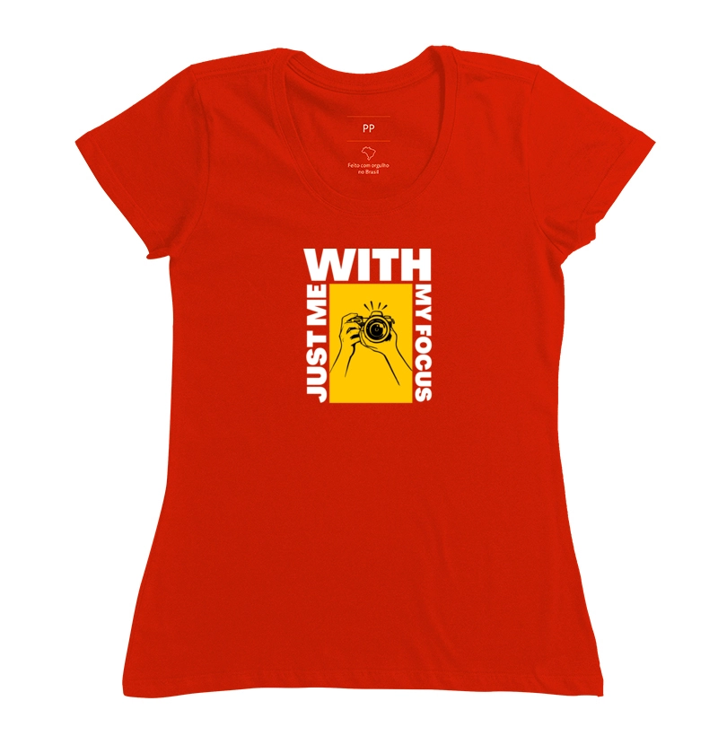 Camiseta Just Me with My focus - Imagem 9