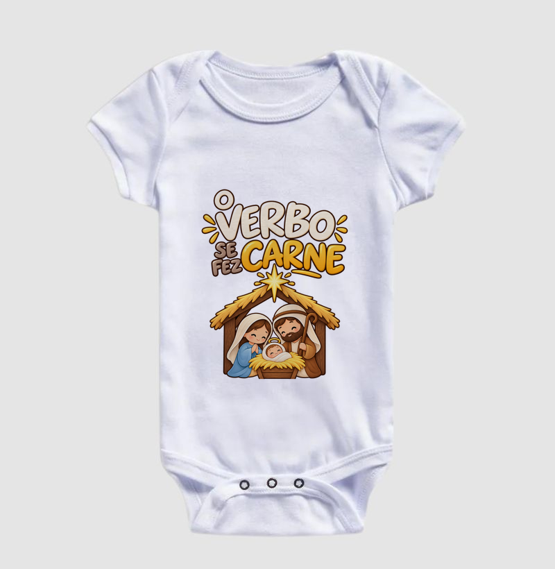  O Verbo se Fez Carne | João 1,14  BABY - Imagem 3