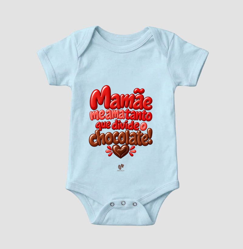 Mamãe me ama tanto que divide o chocolate - Imagem 4