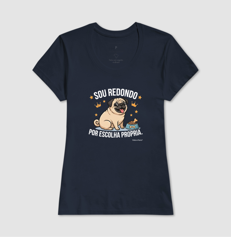CAMISETA PUG REDONDO - Imagem 7