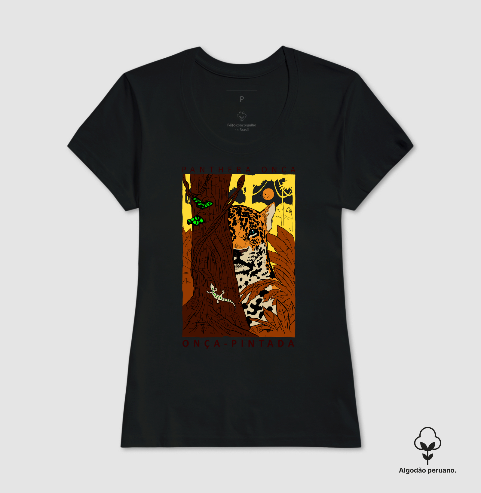 Camiseta Onça-pintada - Imagem 6