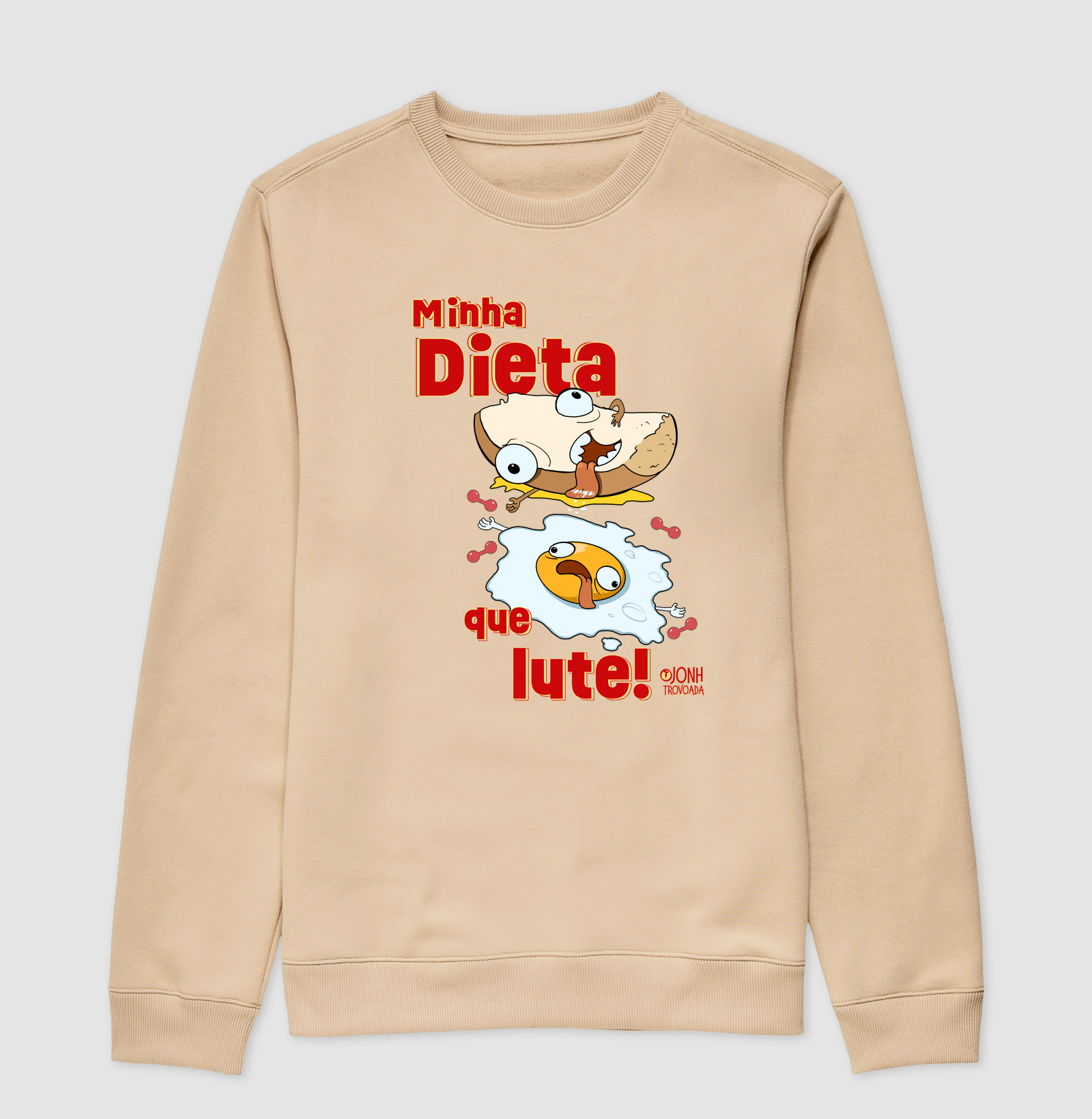 Pão e Ovo Minha dieta que lute! - Imagem 3