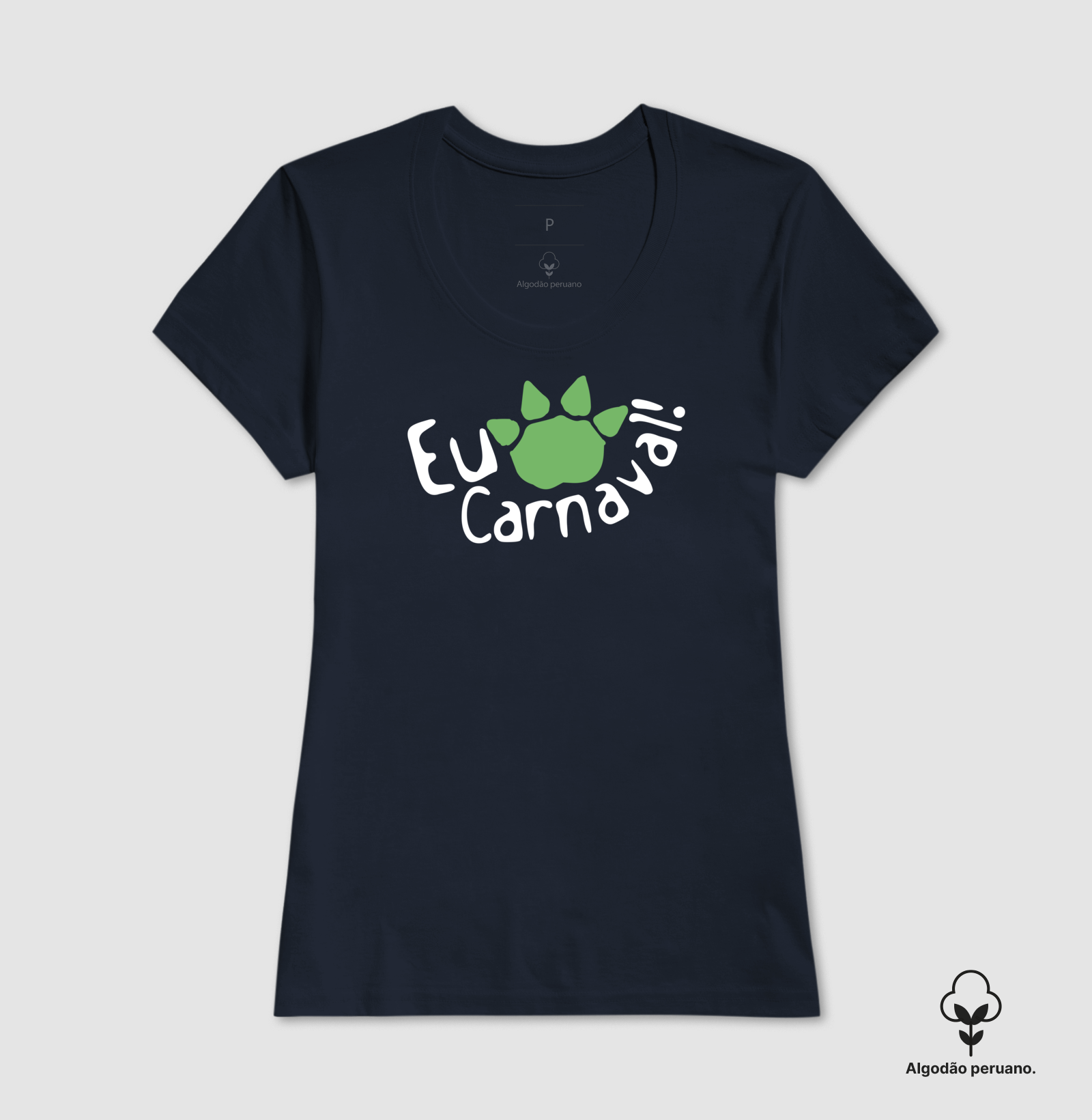 Camiseta Premium Feminina Camaleão Carnaval