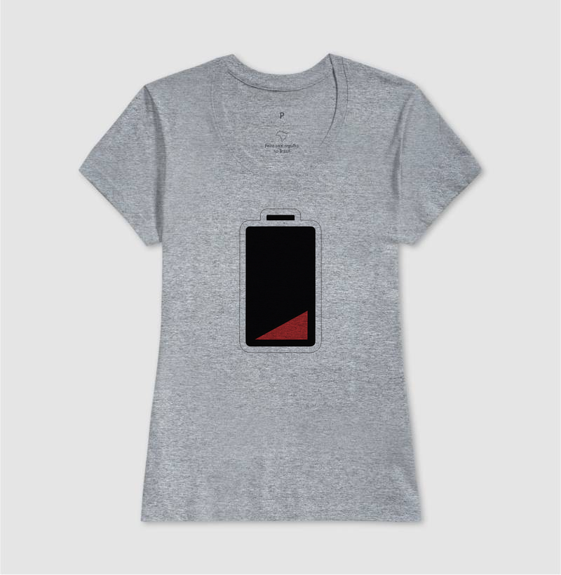 Camiseta 5% de Bateria - Imagem 11