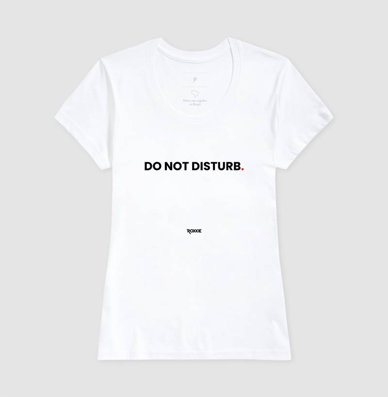 Camiseta Do not disturb. - Imagem 5