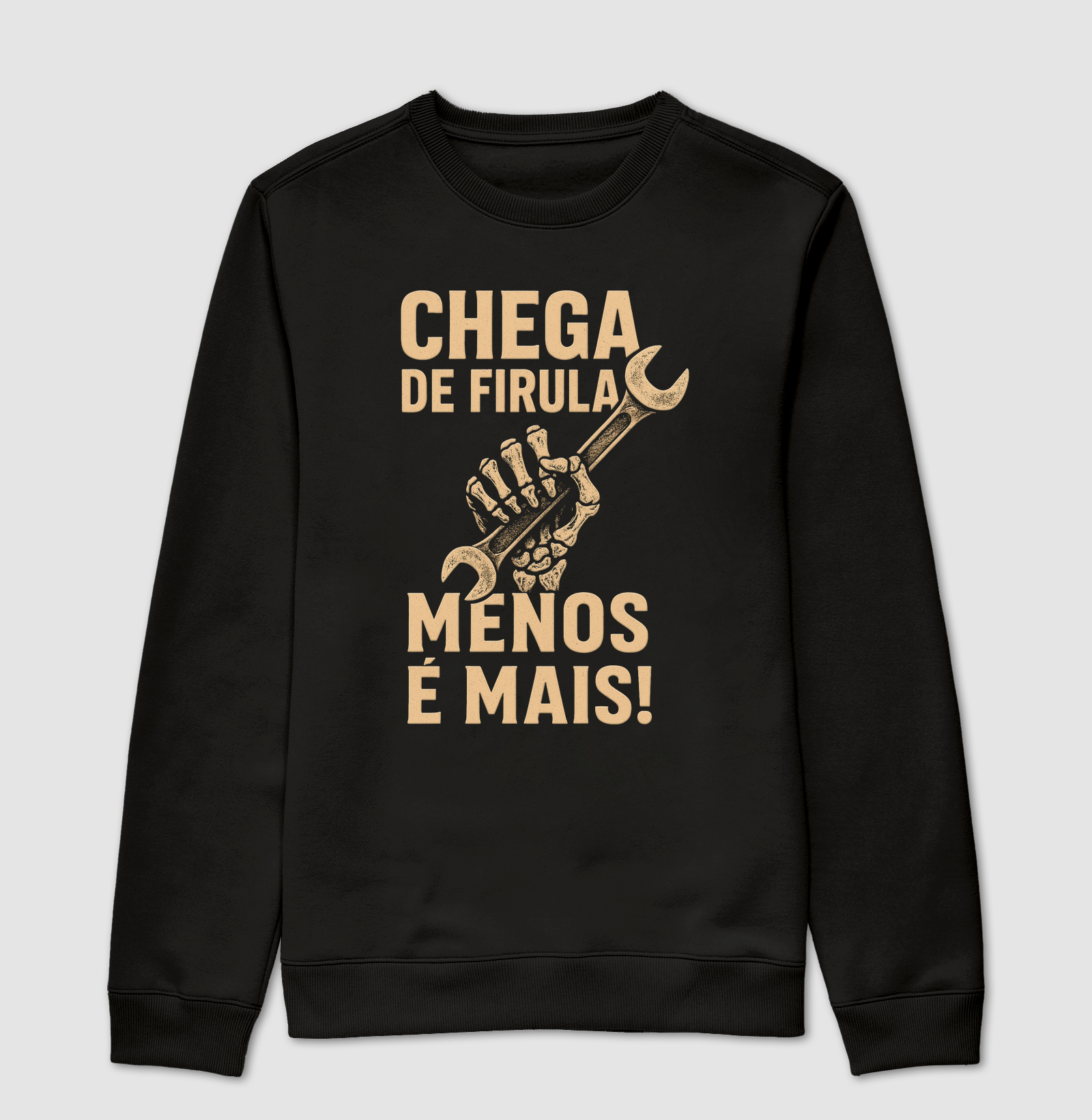 Chega de firula. Menos é Mais!