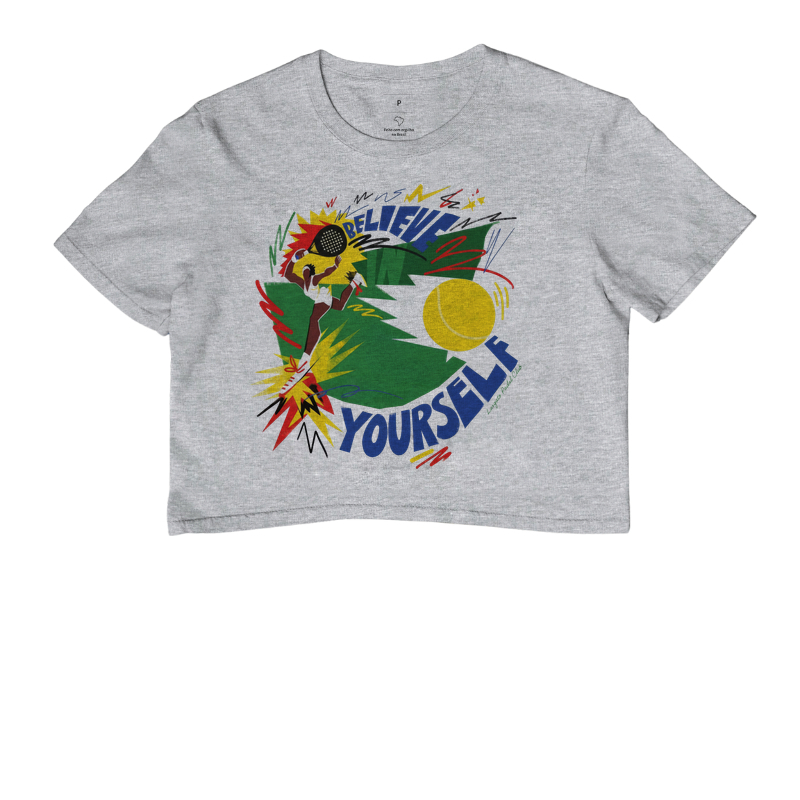 Camiseta Padel Believe In Yourself Retrô - Imagem 6